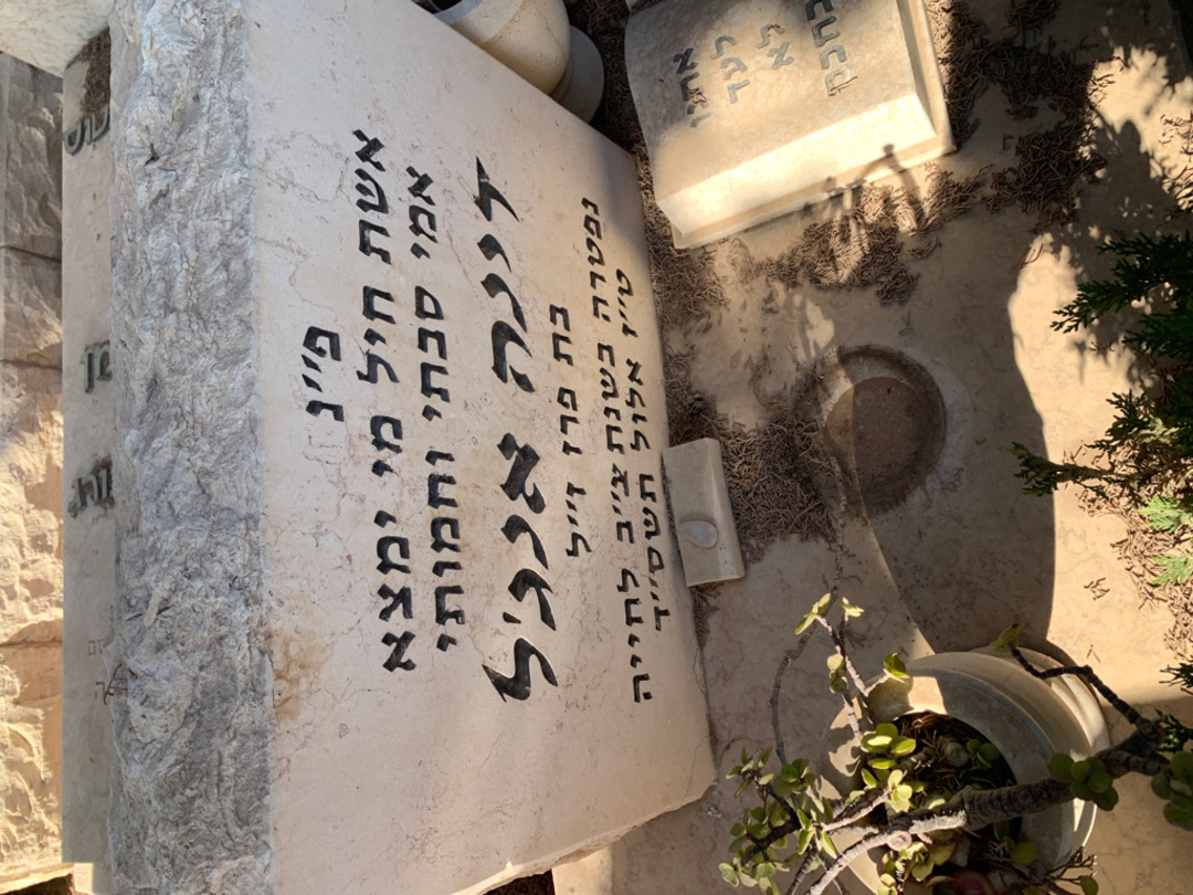 קברו של דינה אנג׳ל. תמונה 2