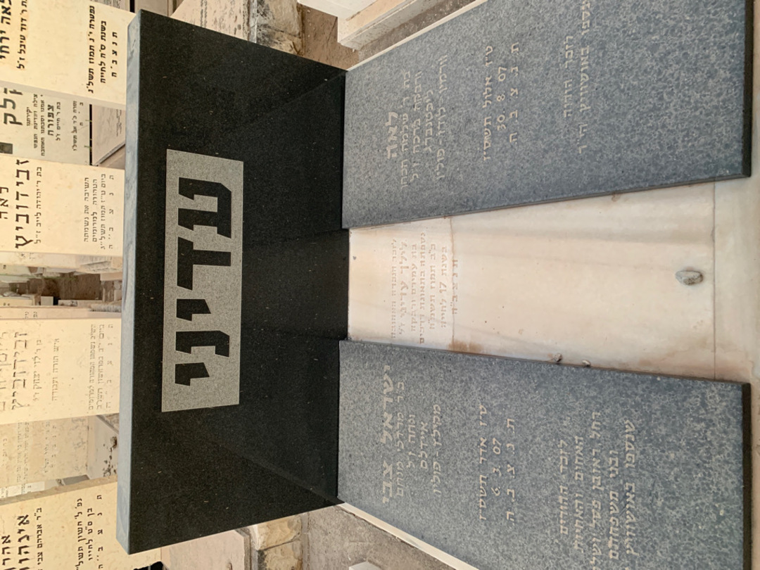 קברו של ישראל צבי עדיני. תמונה 1